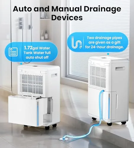 Auto Shutoff Tank or Hands-Free Hose Drainage